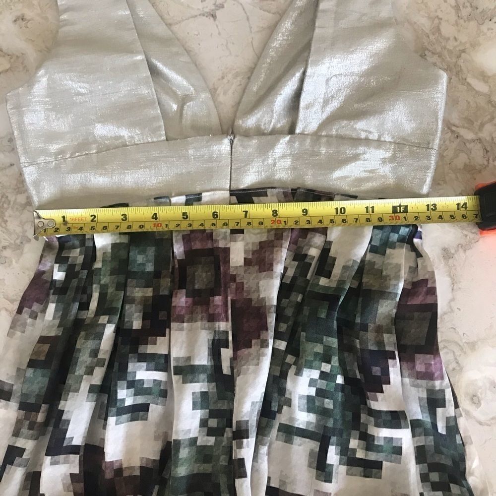 The Penniless Fashionista Silk Mini Dress - Picture 8 of 10
